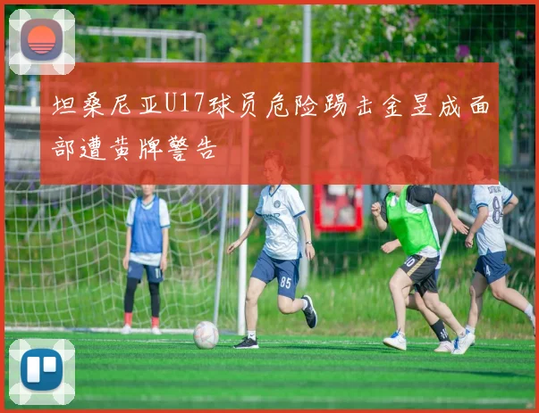 坦桑尼亚U17球员危险踢击金昱成面部遭黄牌警告